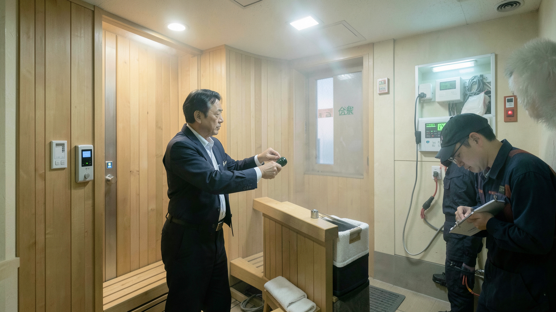 サウナ非常用ブザー義務化で変わる経営と温浴施設投資の判断基準